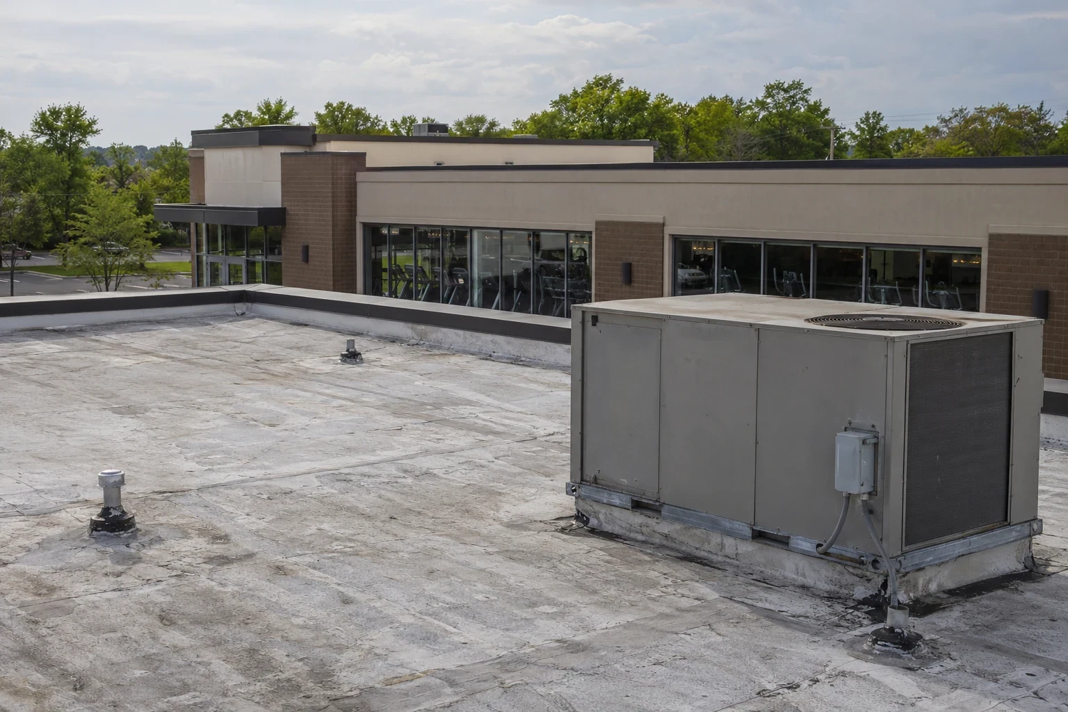 Fitness Center Roofing in Longview, TX Fitness Center Roofing in Longview, TX